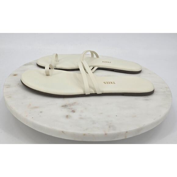 Tkees Leah Sandal in Cream - Picture 3 of 8